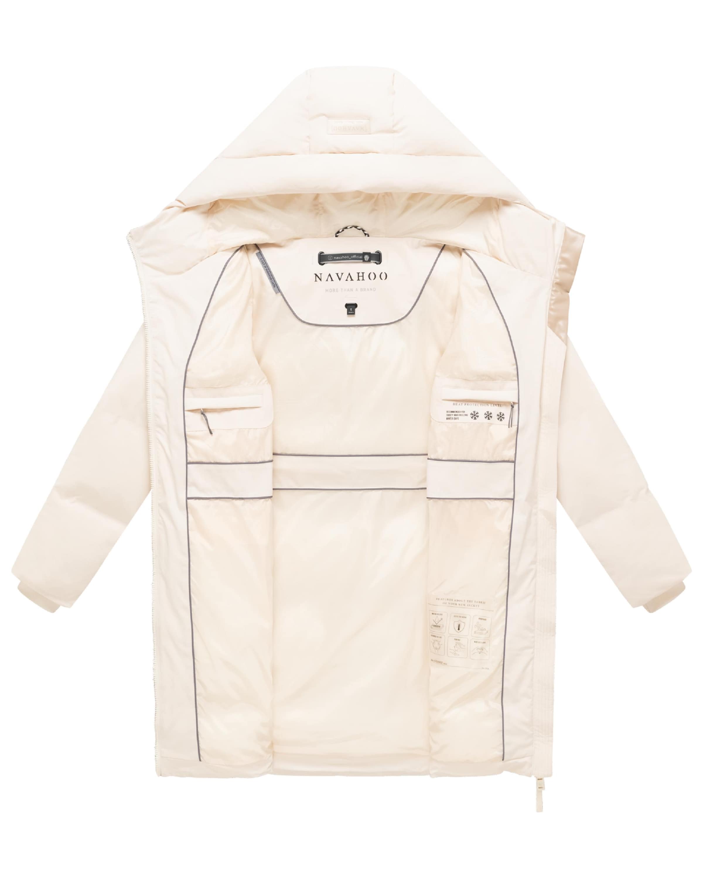 Cappotto funzionale 'Wolkenwichtel 14' di NAVAHOO in beige