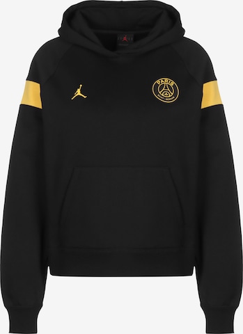 Jordan Sweatshirt 'Paris St.-Germain' in Black: front