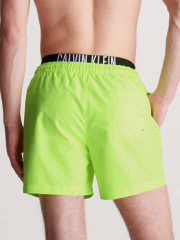 Calvin Klein Swimwear Board Shorts in Green