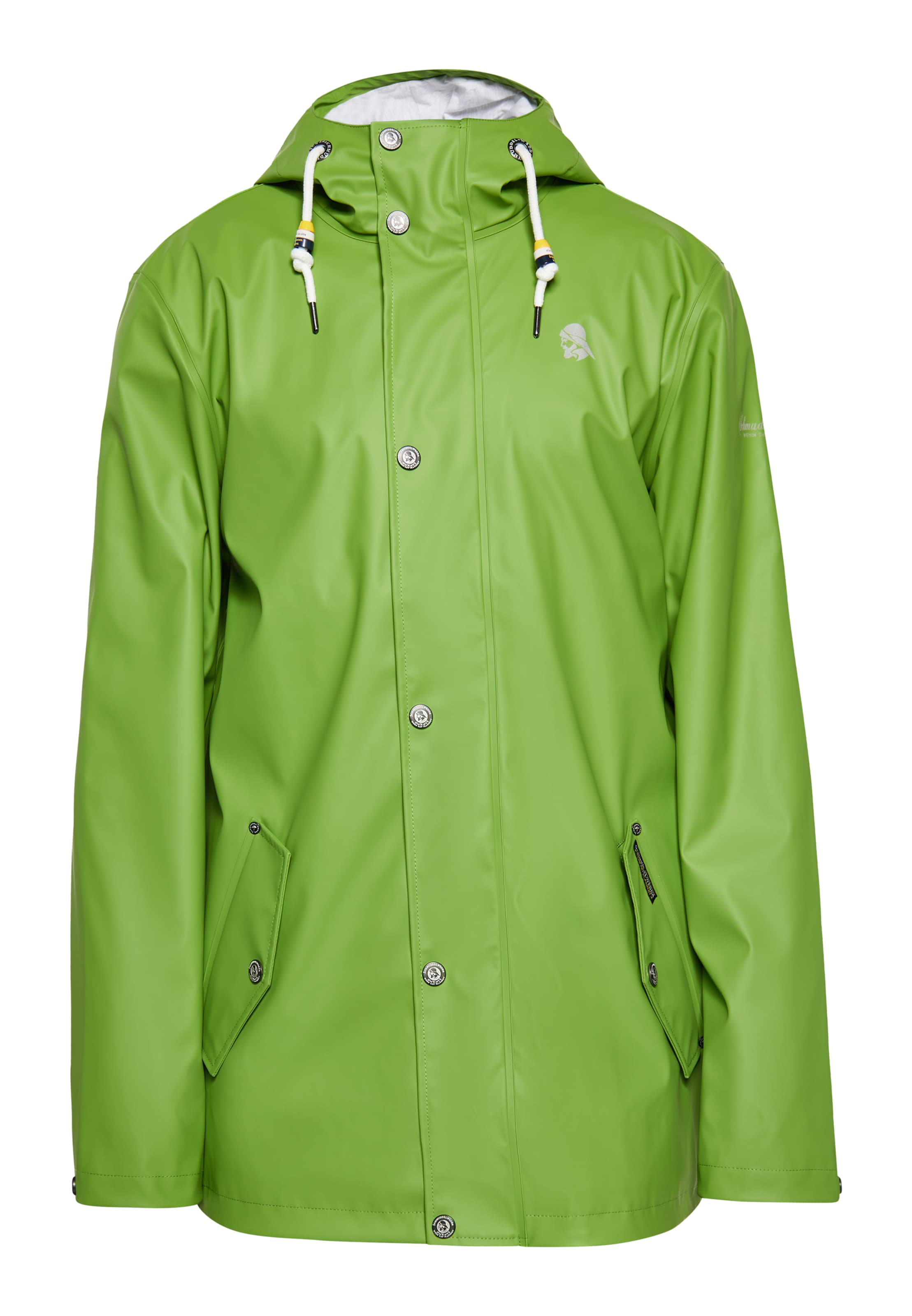Schmuddelwedda - Chaqueta funcional en verde: frente