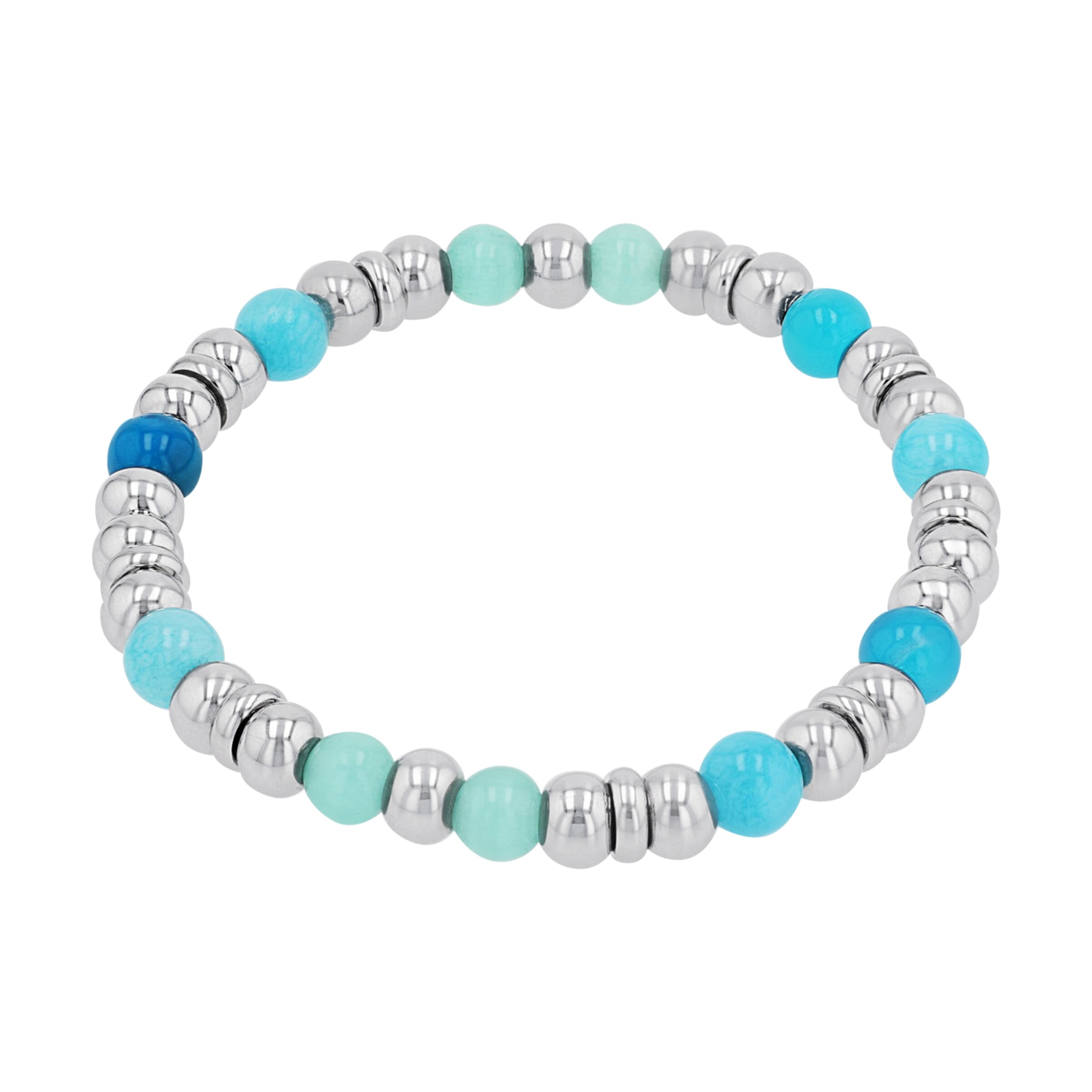s.Oliver Bracelet in Blue: front