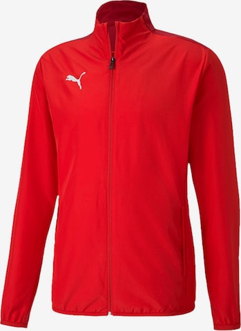 PUMA Athletic Jacket in Red: front