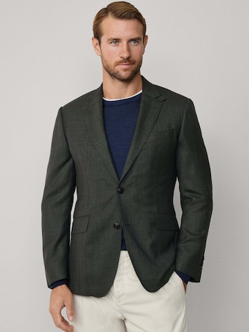 Coupe regular Veste de costume Hackett London en vert : devant