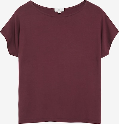 s.Oliver T-Shirt in XS in burgunder, Produktansicht