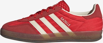 Sportbačiai be auliuko 'Gazelle' iš ADIDAS ORIGINALS, spalva – raudona / balta, Prekių apžvalga