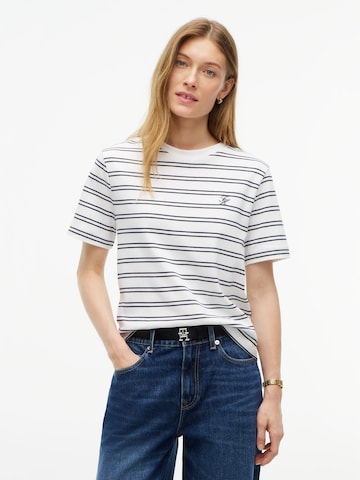 TOMMY HILFIGER Majica | bež barva: sprednja stran
