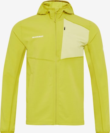 MAMMUT Fleecejacke ‘Madris Light ML’ in Gelb: Vorderseite