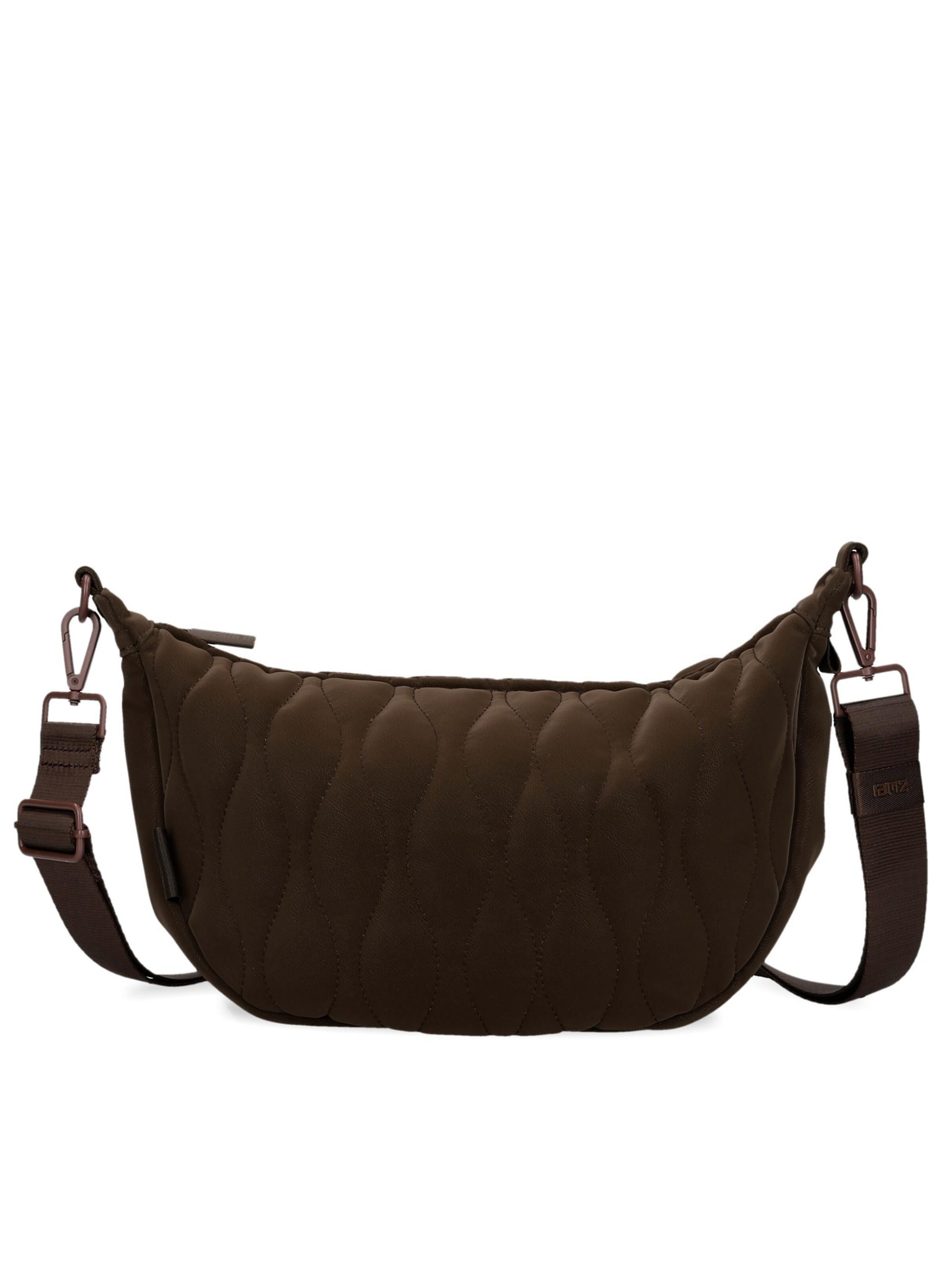 ZWEI Crossbody Bag 'FUNDA FUN70' in Brown: front
