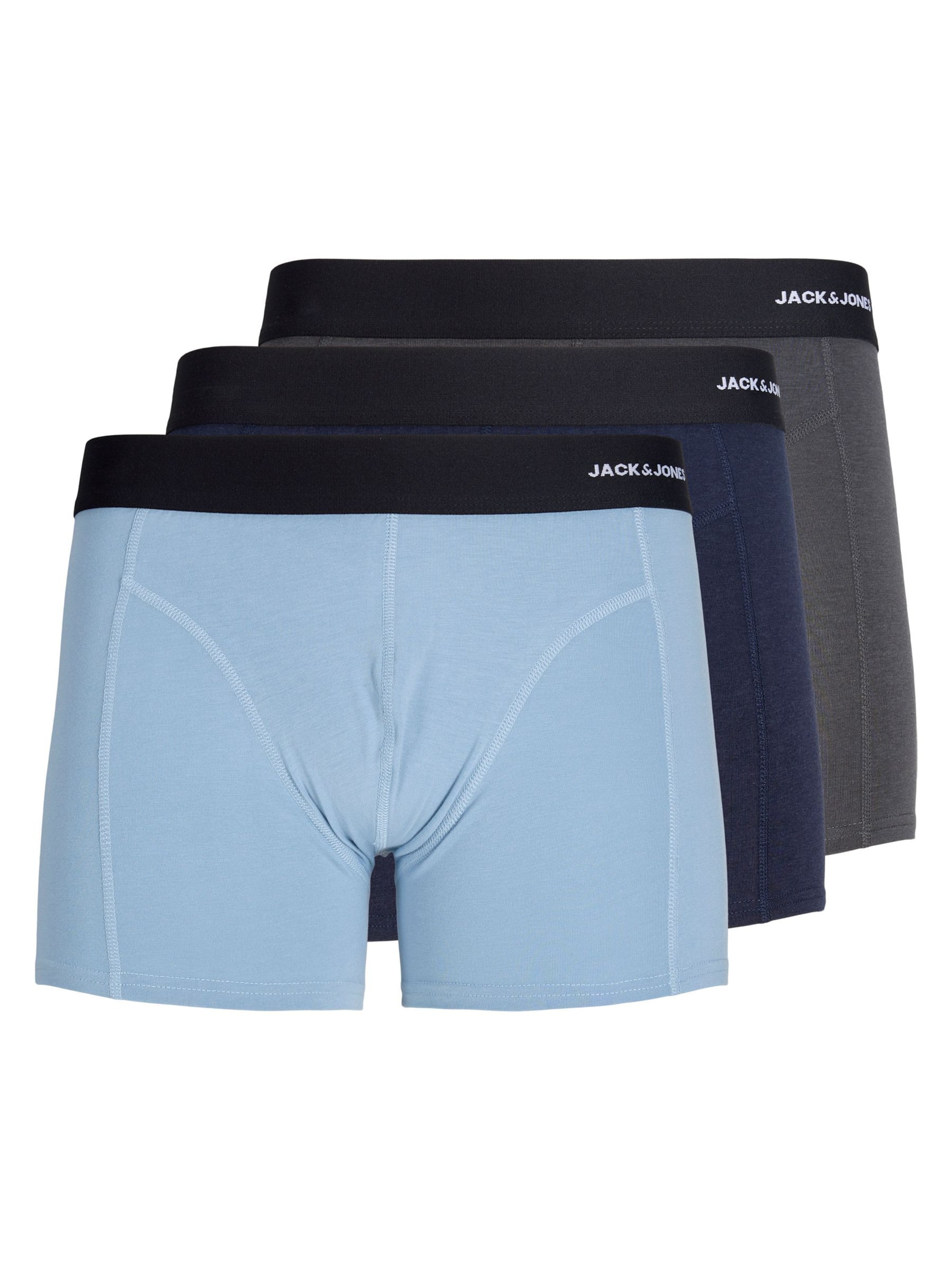 JACK & JONES Boxershorts in Blauw: voorkant