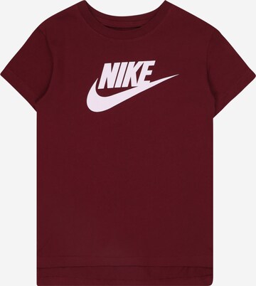 Nike Sportswear Tričko – červená: přední strana