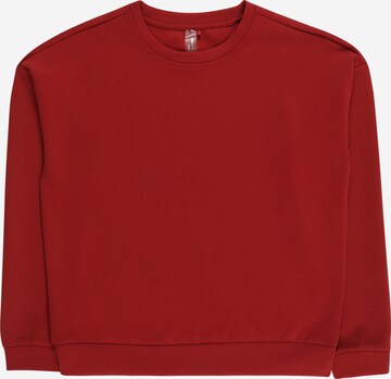 Only Play Girls Athletic Sweatshirt 'LOUNGE' in Red: front