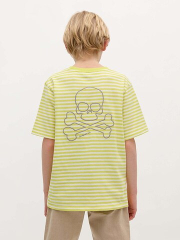 Scalpers Shirt 'Magic Pocket' in Yellow: front