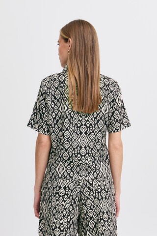 ICHI Blouse in Zwart