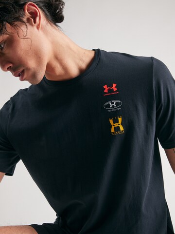 Tricou funcțional de la UNDER ARMOUR pe negru