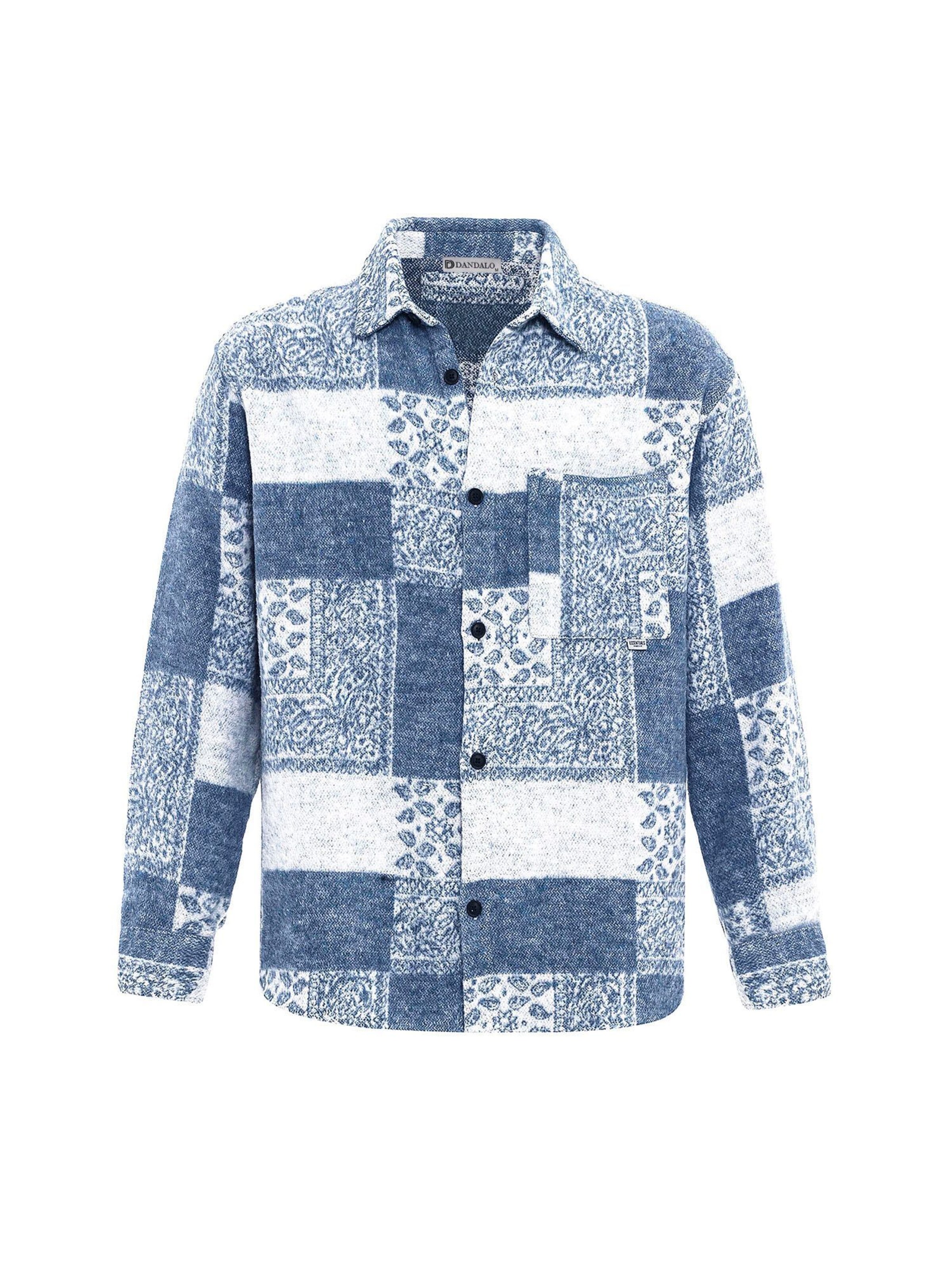 Dandalo Πουκάμισο σε μπλε: μπροστά