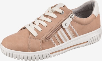 Relife Sneakers 'Harylace' in Beige: front