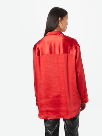 Camicia da donna di BZR in rosso