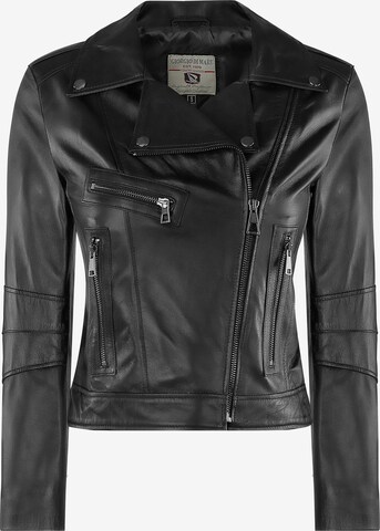 Giorgio di Mare Between-Season Jacket in Black: front