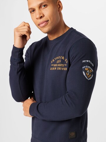 Petrol Industries Sweatshirt in Blue
