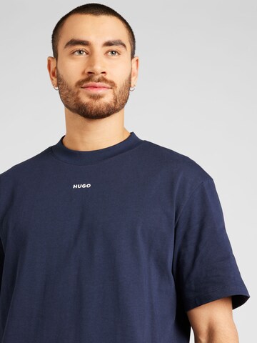 HUGO - Camiseta 'Dapolino' en azul