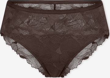 Slip ' Unique Premium ' SCHIESSER en marron : devant