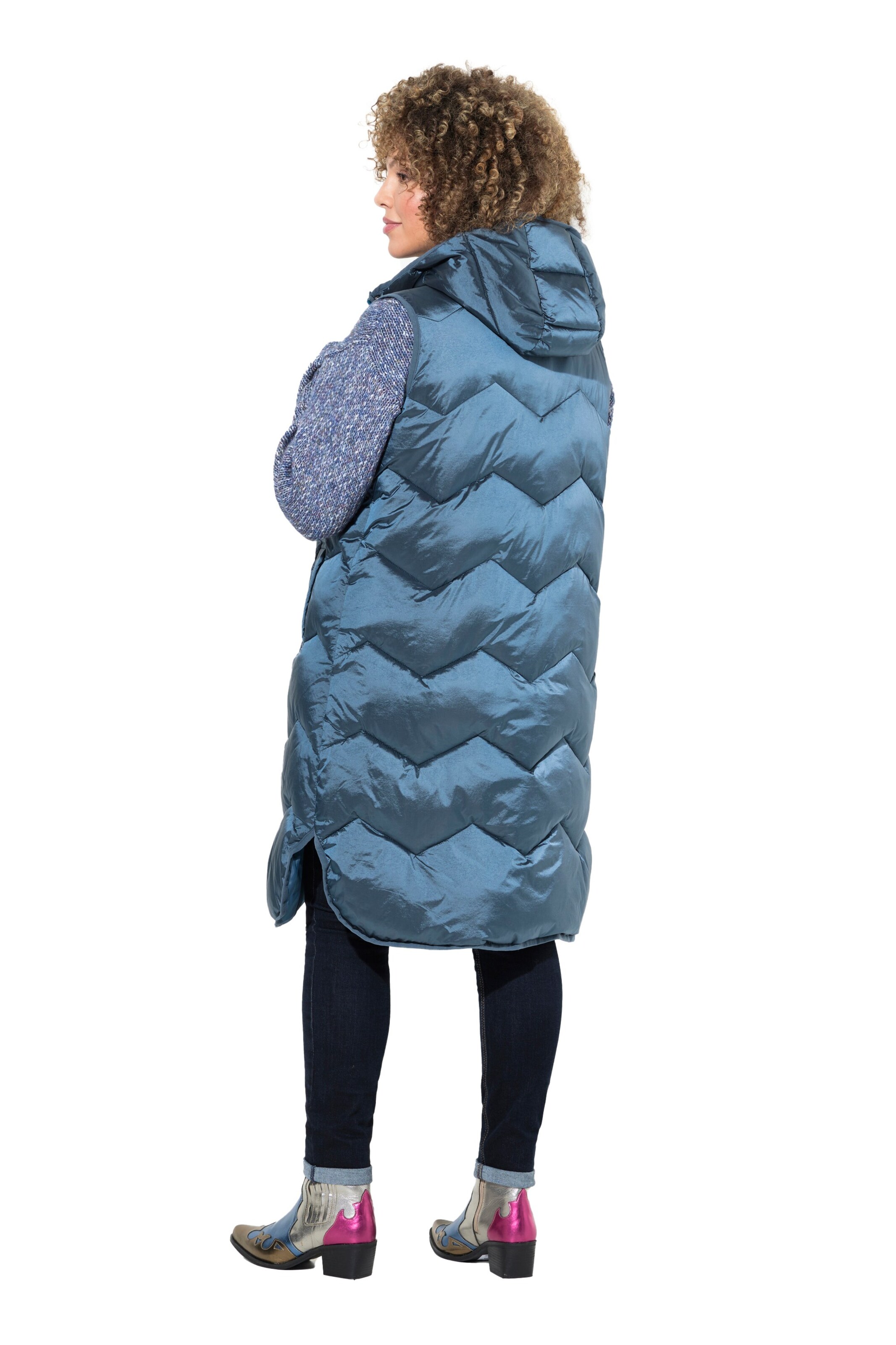 Ulla Popken Weste in Blau