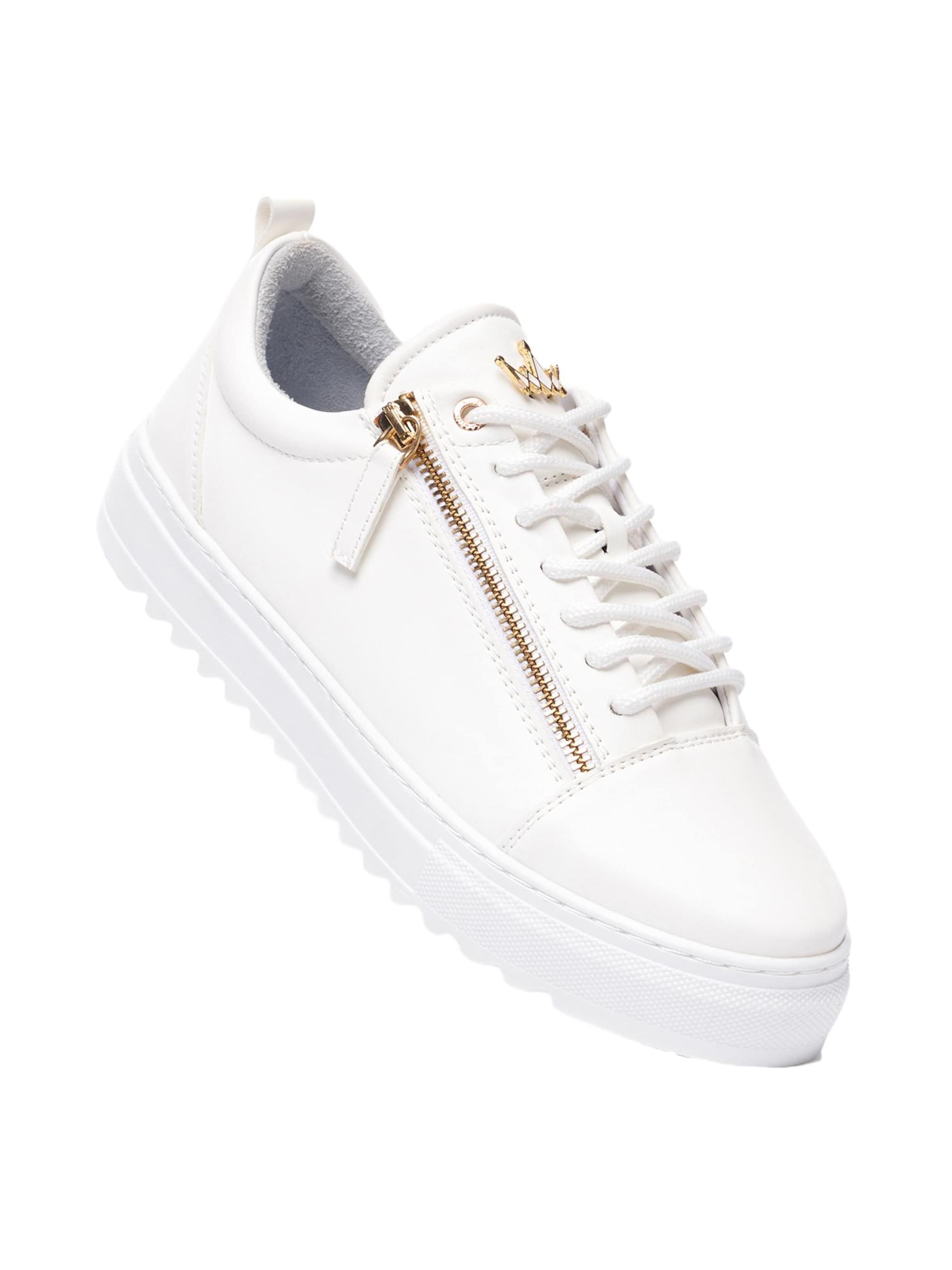 MARTIN VALEN Platform trainers in White