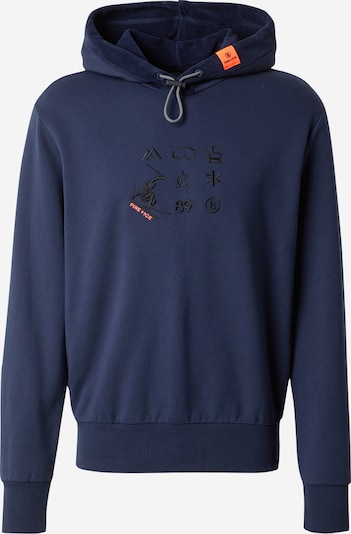 Bogner Fire + Ice Sweater majica 'KRISTAN' u noćno plava / neonsko narančasta / crna, Pregled proizvoda