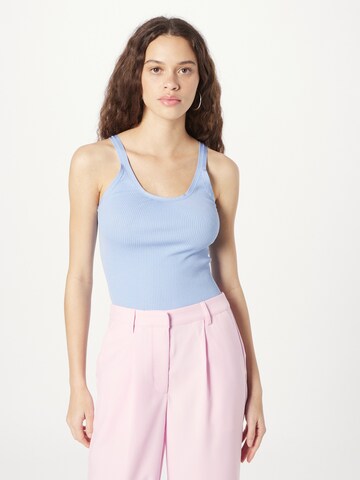 rosemunde Top in Blauw: voorkant