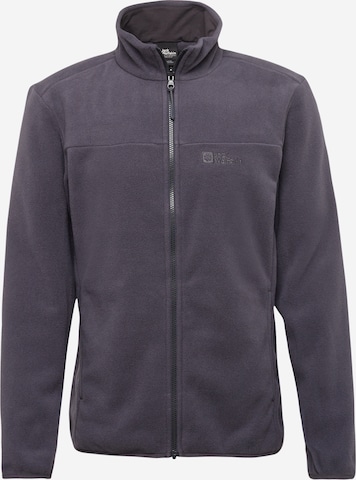 Veste en polaire fonctionnelle 'Beilstein' JACK WOLFSKIN en gris : devant