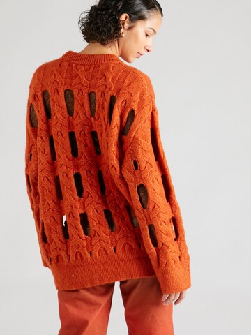 TOPSHOP Pullover in Orange