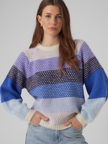 VERO MODA Sweter 'CRUZ' w kolorze beżowy