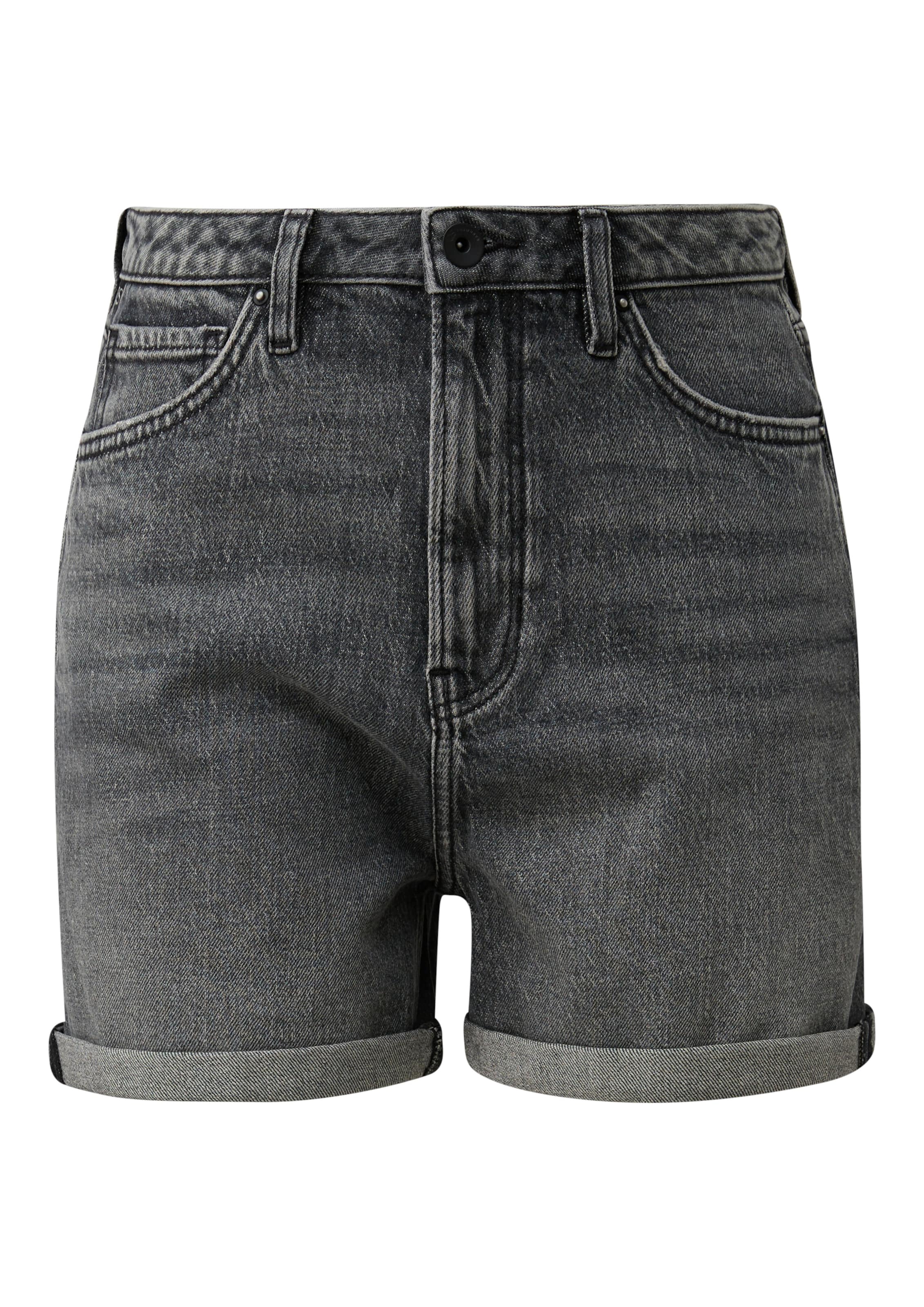 QS Shorts in Grau: Vorderseite
