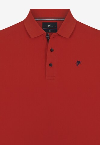DENIM CULTURE - Camisa ' TADAS' em vermelho