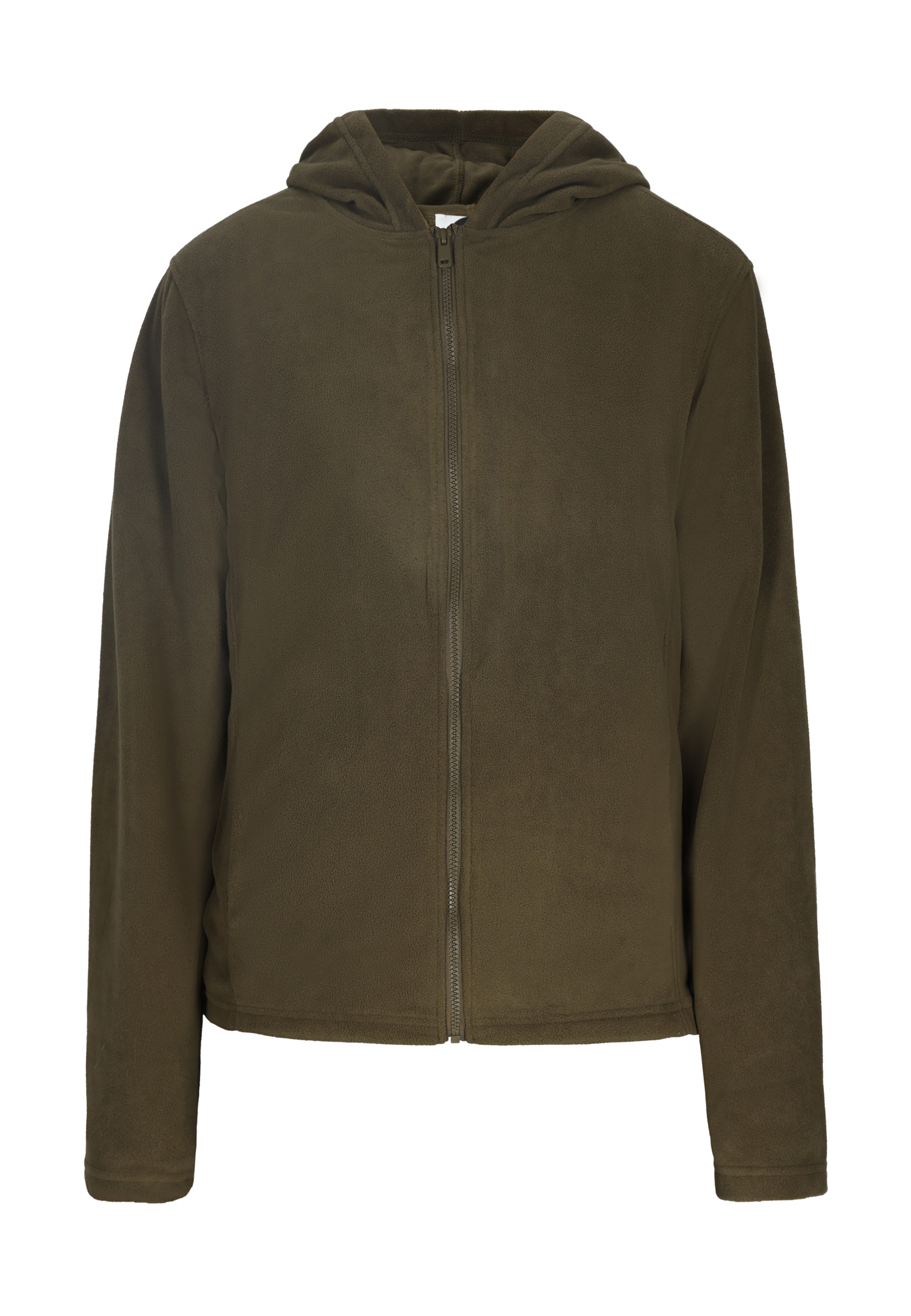 stormcloud Fleecejacke in Braun: Vorderseite