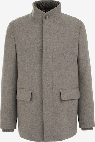 WE FashionZimska jakna - siva boja: prednji dio