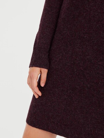 VERO MODA Πλεκτό φόρεμα 'VMDoffy' σε λιλά