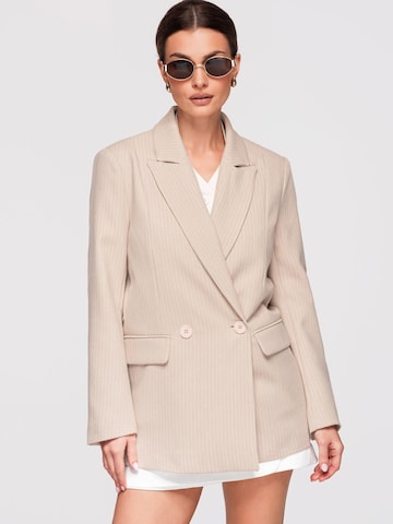 Ombre Blazers in Beige: voorkant