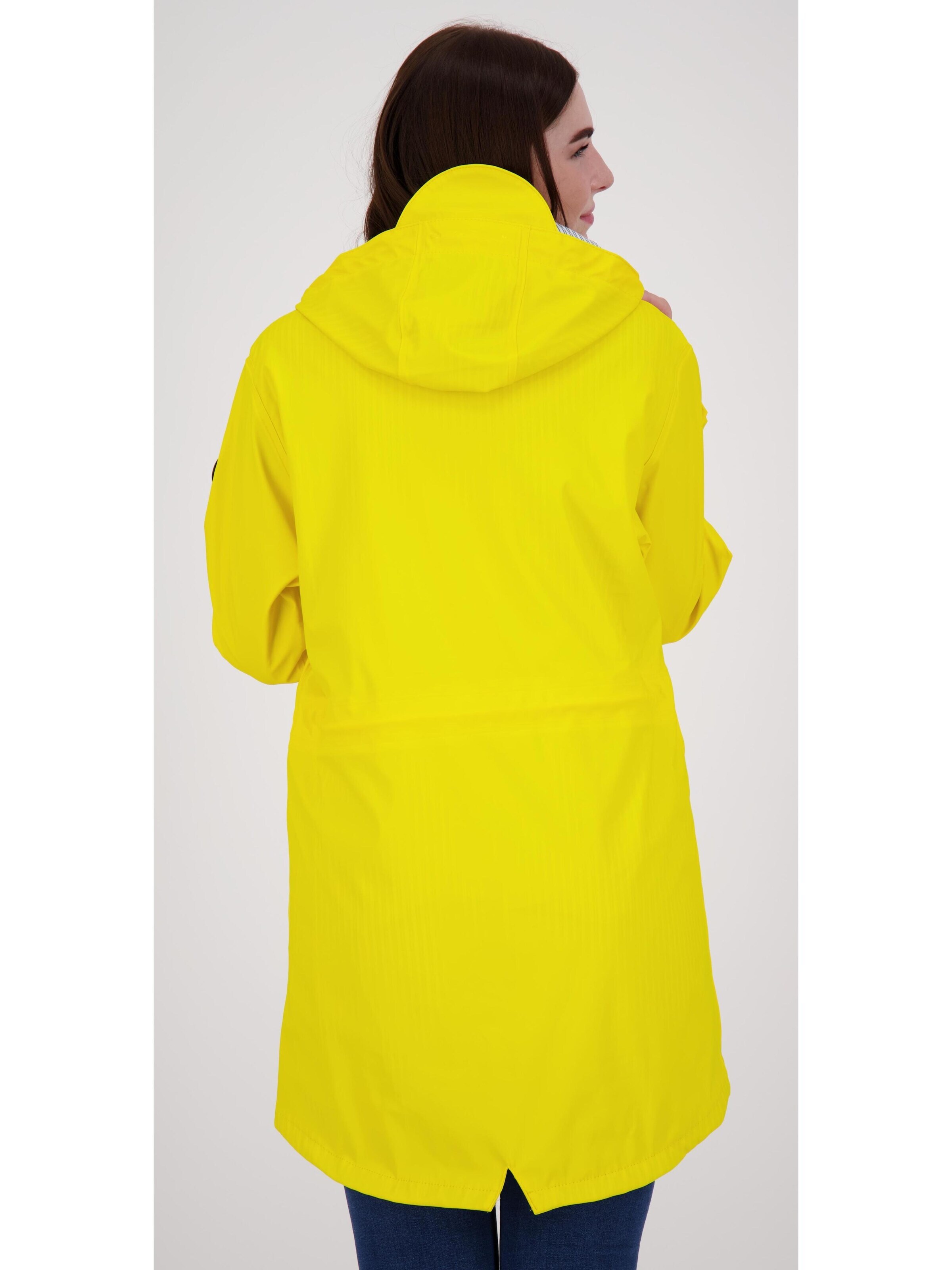 Manteau fonctionnel 'Friesennerz ankerglutliebe WMN' ankerglut en jaune