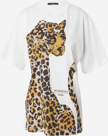 T-shirt 'VITERBO' Weekend Max Mara en blanc : devant