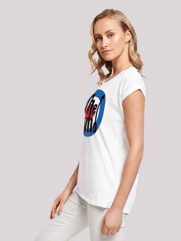T-shirt 'The Who Target' F4NT4STIC en blanc
