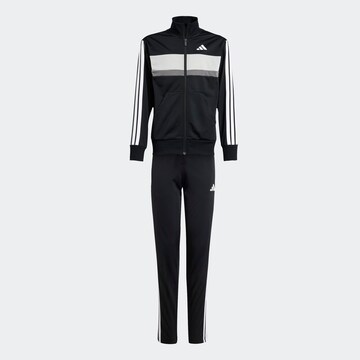 Completo per l'allenamento 'Seasonal Essentials Tiberio' di ADIDAS SPORTSWEAR in nero: frontale