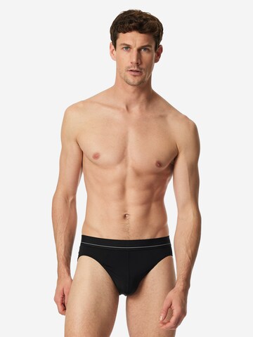 SCHIESSER Slip 'Pure Micro'‌‌‌‌‌‌‌‌‌ in Schwarz: Vorderseite