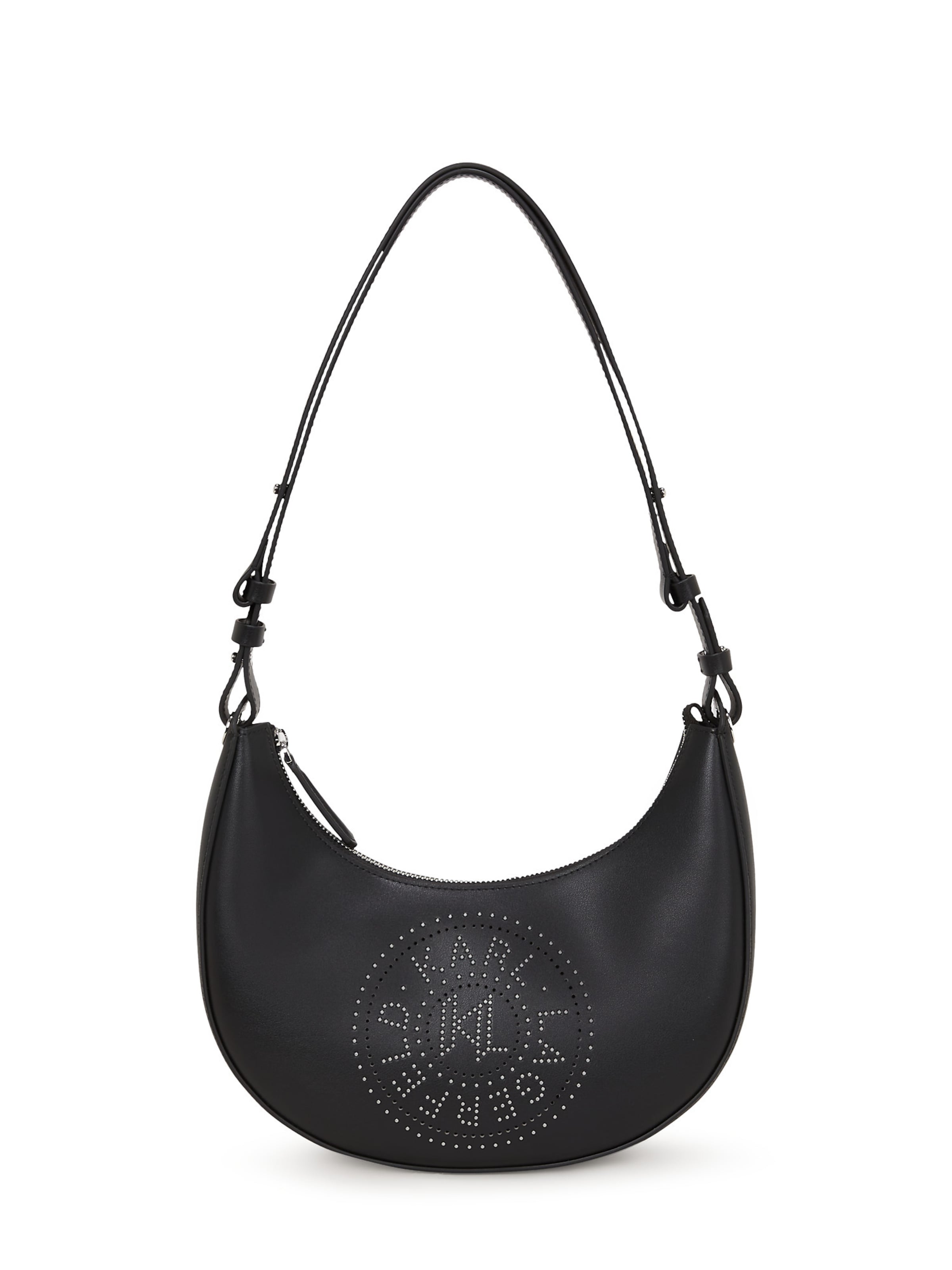 Karl Lagerfeld Olkalaukku 'Circle' värissä musta