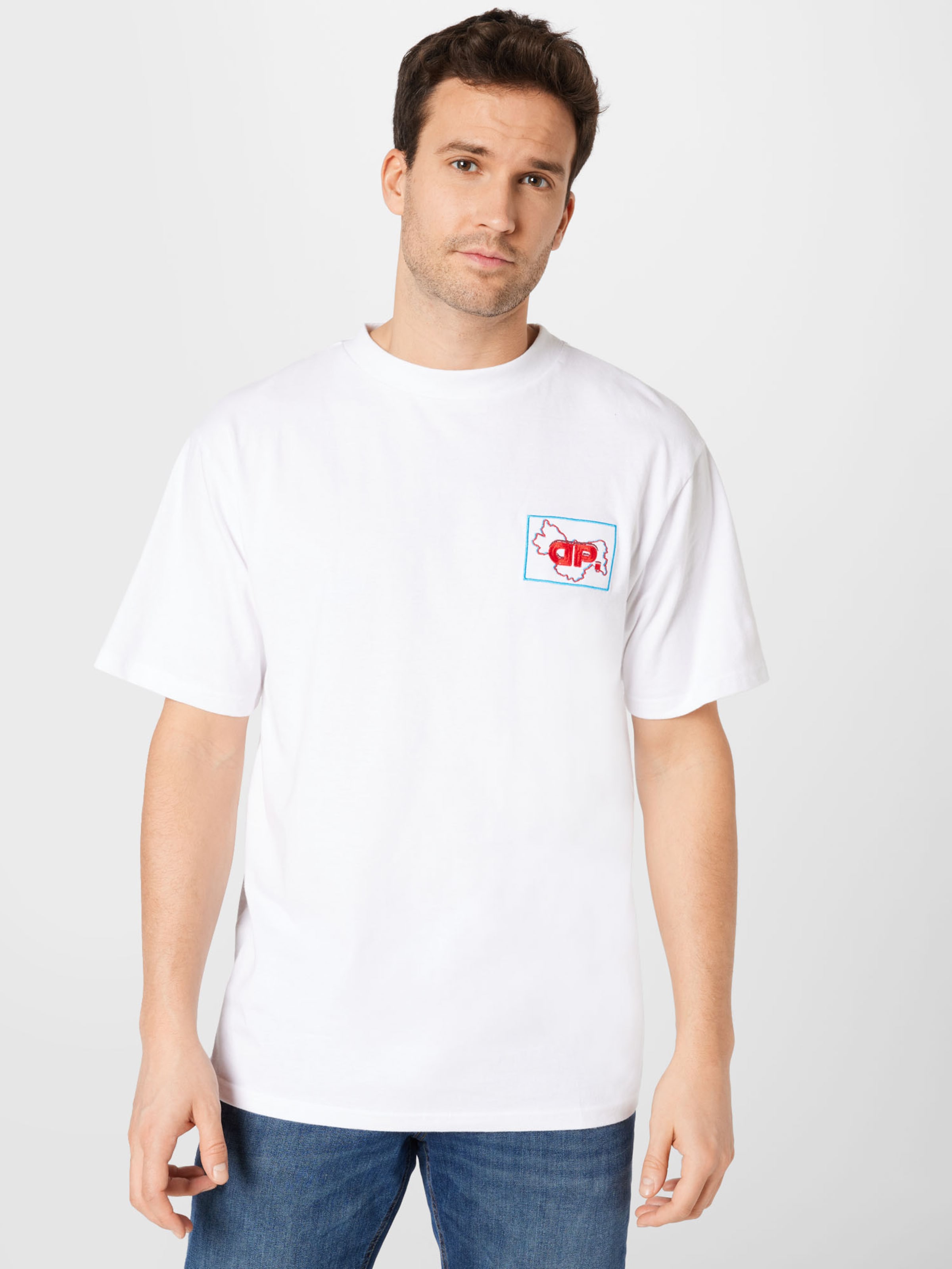Männer Shirts Denim Project Shirt 'Leon' in Weiß - ON58235