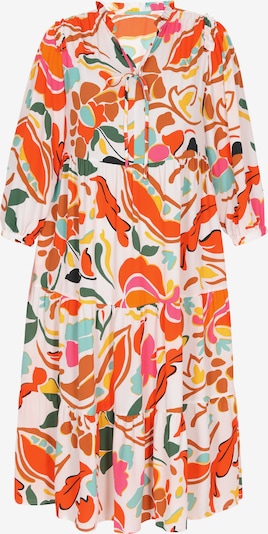 Suknelė iš FELIPA, spalva – turkio spalva / tamsiai oranžinė / rožinė / balta, Prekių apžvalga