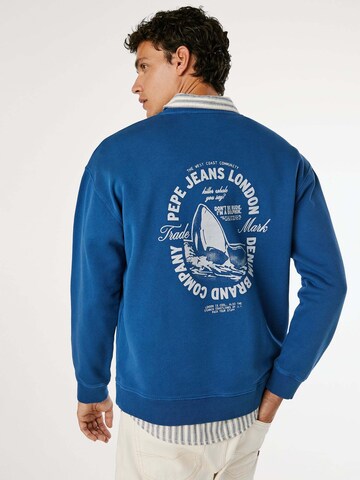 Felpa 'Martin' di Pepe Jeans in blu: frontale