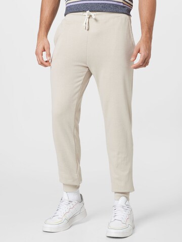 OVS Tapered Pants in Beige: front