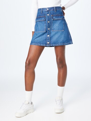 Tommy Jeans Skirt in Blue: front