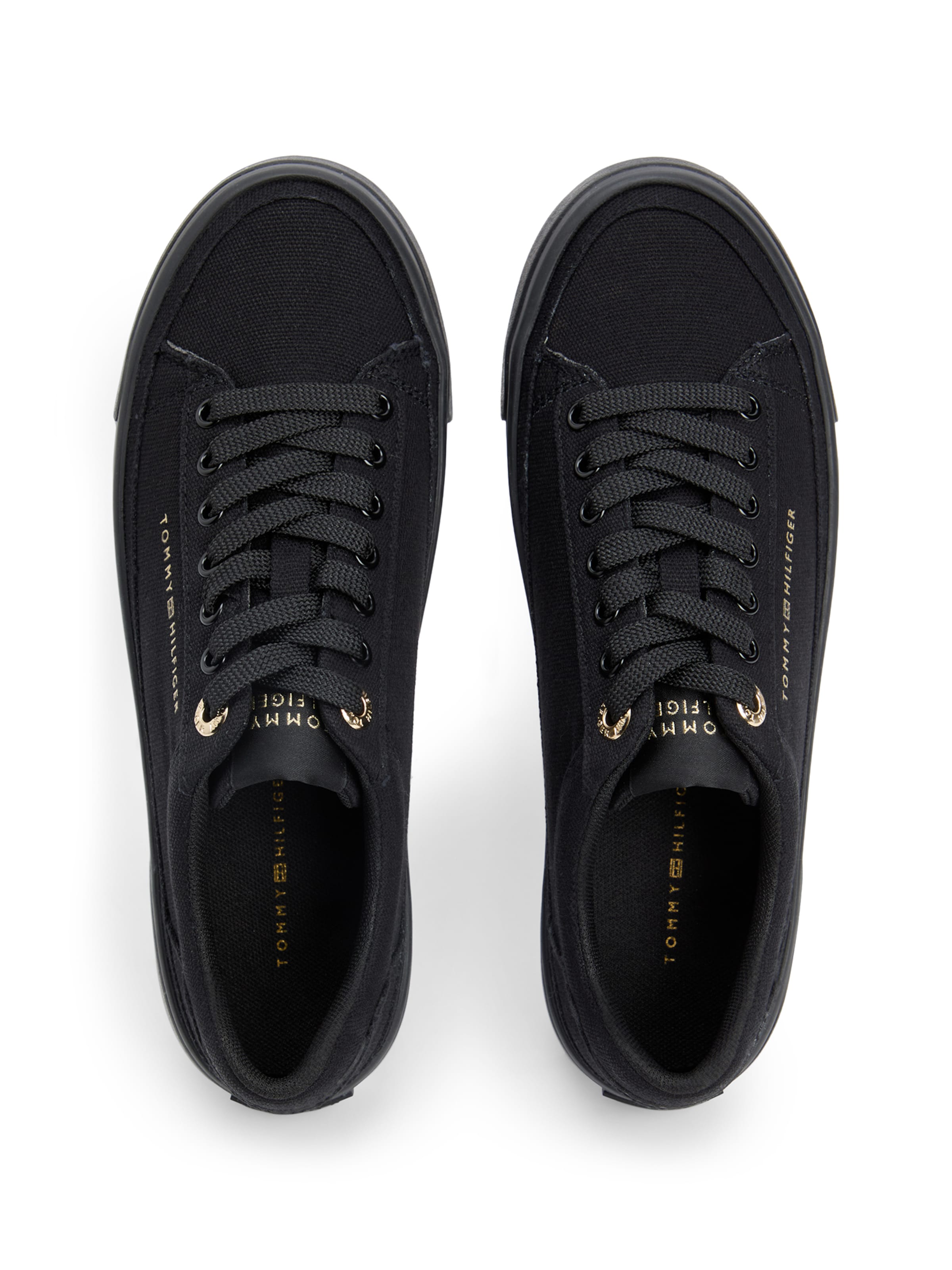 TOMMY HILFIGER Trampki niskie w kolorze czarny